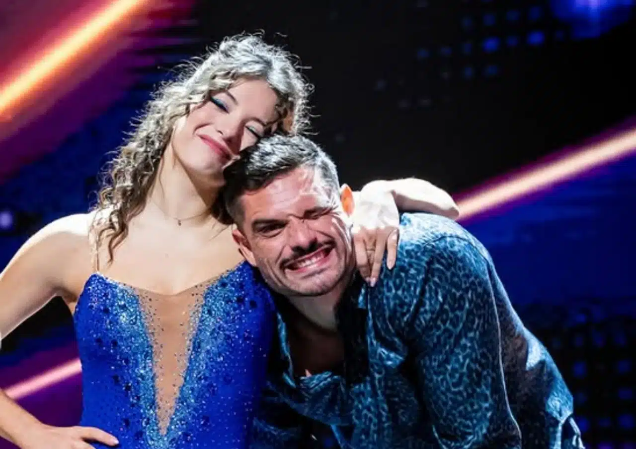 Florent Manaudou et Elsa Bois
