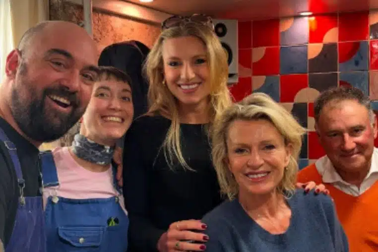 famille Sophie Davant, Pierre Sled, Valentine et Nicolas @instagram