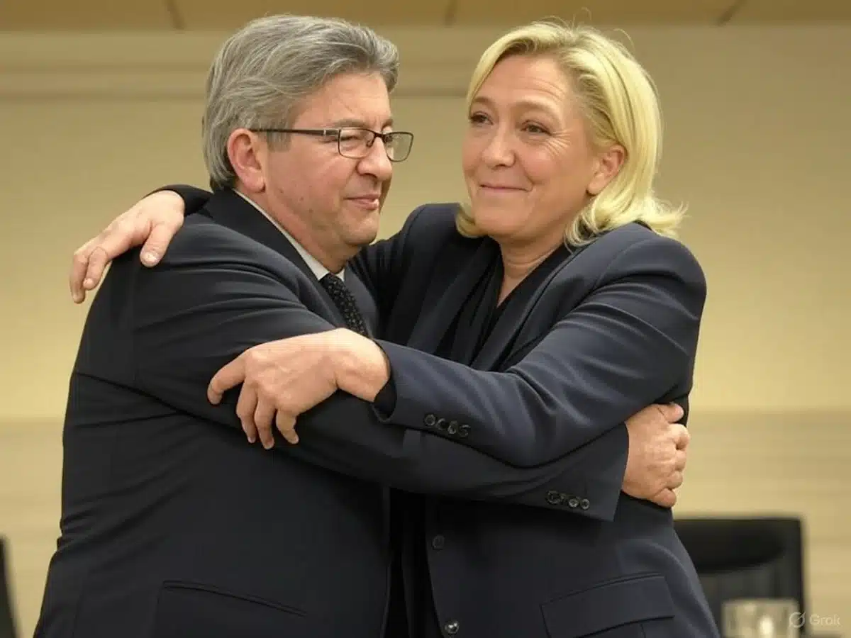 le pen mélenchon