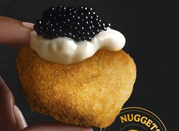 Des nuggets au caviar chez Burger King !