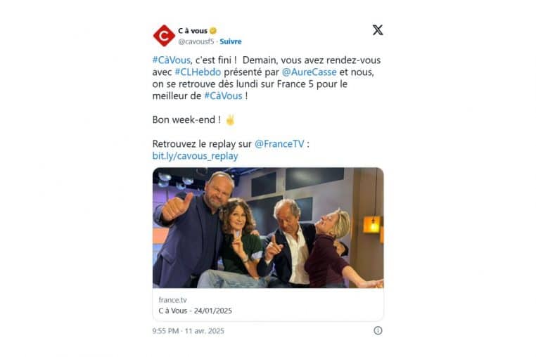 tweet de c a vous